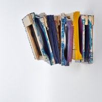 IF 48 47 55 2017, wood, steel, canvas, glass fiber, carbon fiber, epoxy resin, lacquer, 48 x 47 x 55 cm