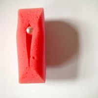 Vulve, mousse et perle