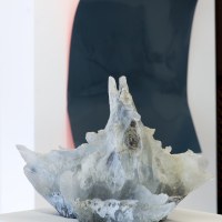 Souche de Verdun II », fonte de cristal à original perdu, 30 x 54 x 40 cm,  poids 30 kg, 2011
