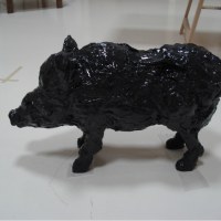 Arduena, résine, 67 x 22 x 37 cm 