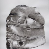 Sans titre, lavis, 50 x 70 cm