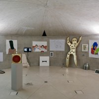Vue de l'exposition dans la rotonde