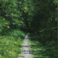 Sans titre, huile sur bois, 18 x 23,5 cm, 2018