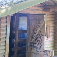 Christophe Terlinden, Cabane de SDF