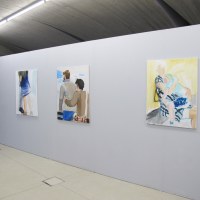 Françoise Hardy, Histoires de couple, huiles sur toile
