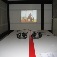 Karine Marenne, Bataille, installation vidéo