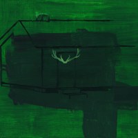 Maison verte avec massacre
