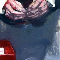 Mains, huile sur toile