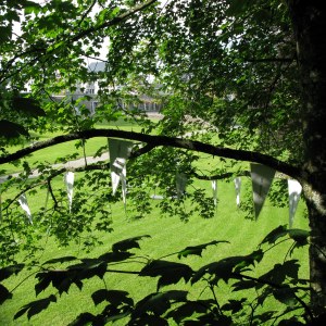 Conversation, fanions et impression numérique