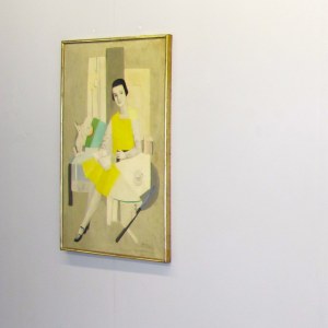 Marthe Donas, "portrait de mlle B.", 1930, Huile sur Toile, 100 x 70 cm