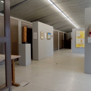 Vue de l'exposition "Autour d'Alain Bertrand"