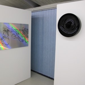 Vue de l'exposition: Jean Luc Moerman et Ann Veronica Janssens