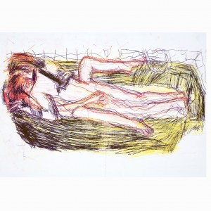 Sans titre, impression carbone sur papier, 29,5 x 42 cm, 2019