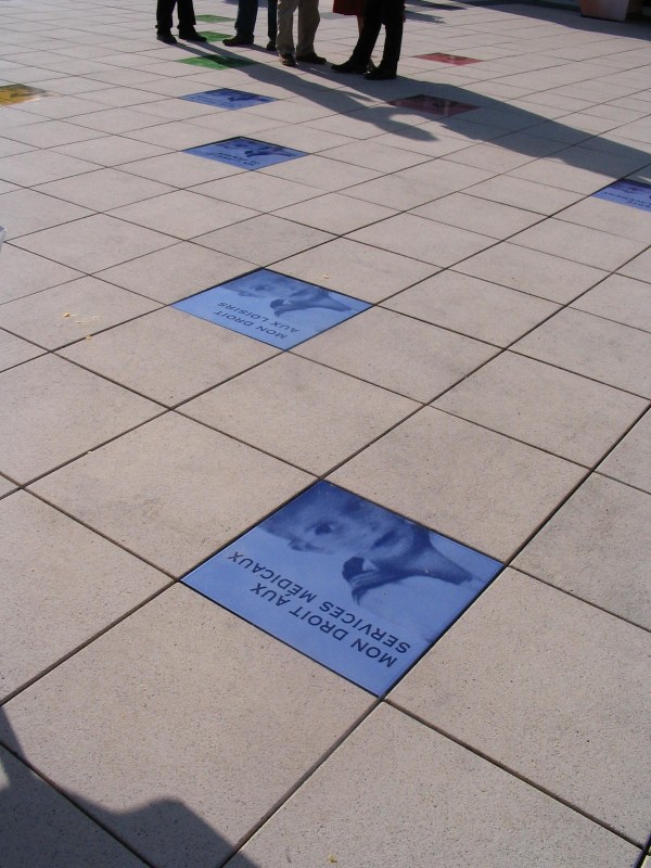 Esplanade des droits de l'enfant, Houffalize