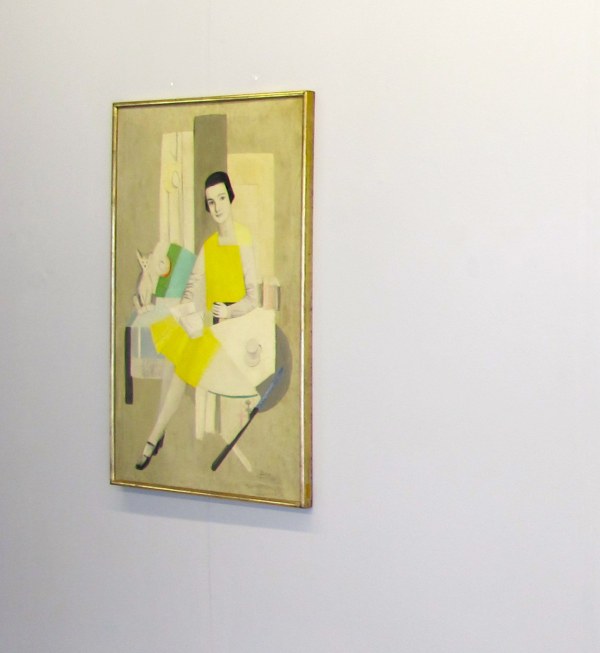 Marthe Donas, "portrait de mlle B.", 1930, Huile sur Toile, 100 x 70 cm