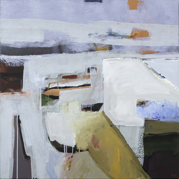 Burnet at sea, acrylique sur toile, 80 x 80 cm