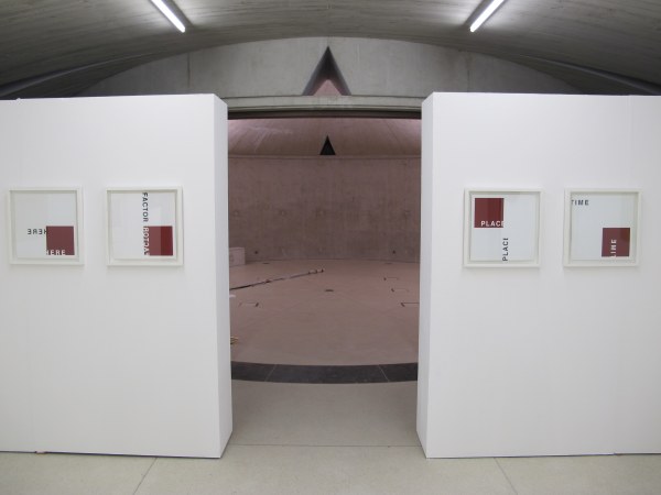 Here-Factor-Join-Next-Place-Time, 6 lithographies,  40 x 40 cm (30 ex.), 2006