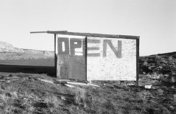 Open, us 89 north, Nouveau Mexique, avril 2013