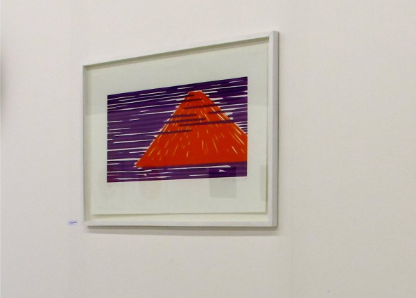 Cotopaxi, lithographie, 56 x 100 cm (50 ex.), 2008, (Bruno Robbe)