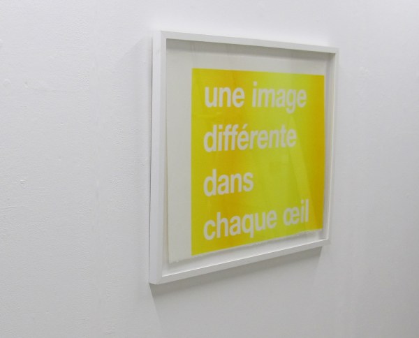 Sans titre, (Une image différente dans chaque oeil), photo-lithographie, 56 x 76 cm, 2006, 30 ex, (Bruno Robbe)