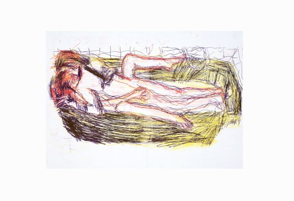 Sans titre, impression carbone sur papier, 29,5 x 42 cm, 2019