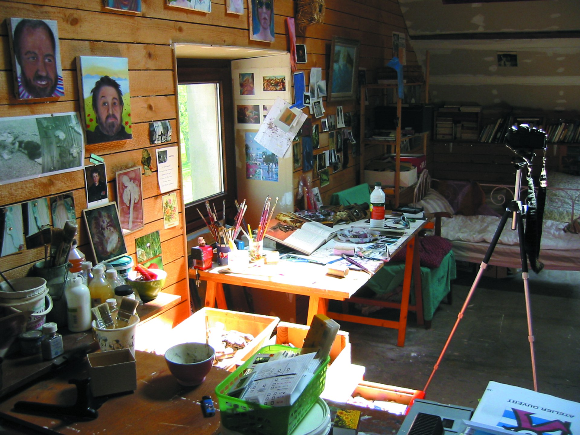 Dans l'atelier