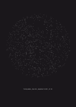 The Day Before-Star System-New York-September 10, 2001-23:59, photographie, 170 x 150 cm, 2004